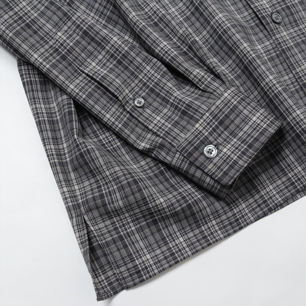 WASHABLE SUPER LIGHT WOOL CHECK SHIRTS