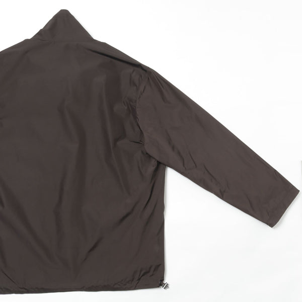 HIGH COUNT LIGHT NYLON HALF ZIP P/O (A21SB01NL) | AURALEE