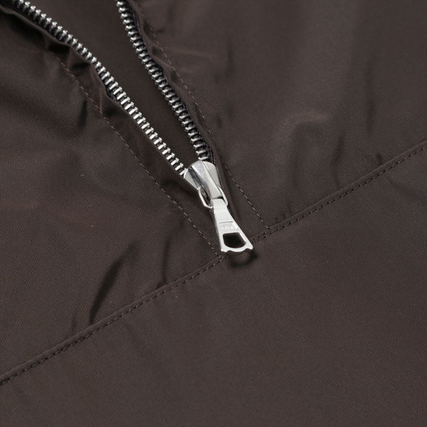 HIGH COUNT LIGHT NYLON HALF ZIP P/O (A21SB01NL) | AURALEE