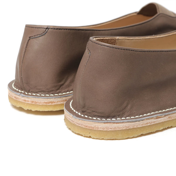 LEATHER SLIP-ON MADE BY FOOT THE COACHER