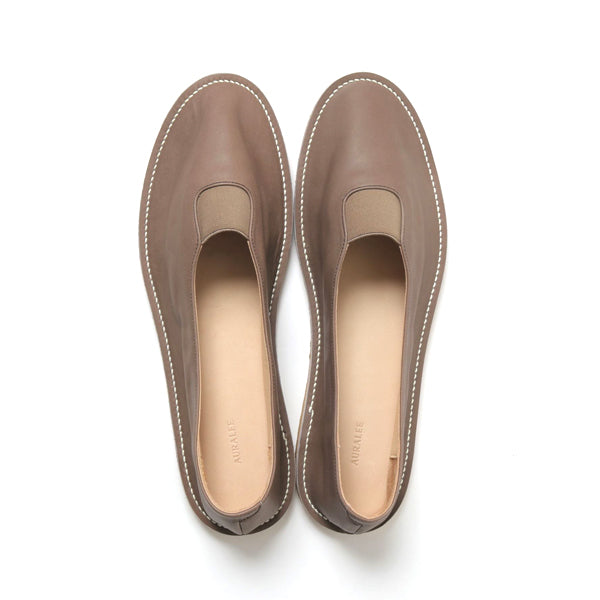 LEATHER SLIP-ON MADE BY FOOT THE COACHER