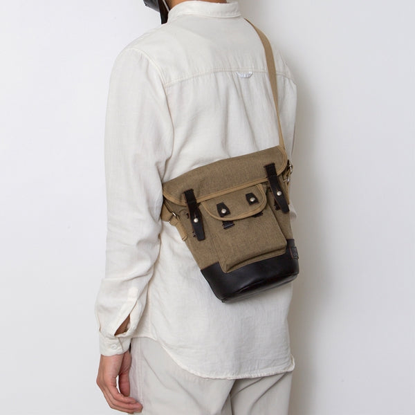 Nylon Polyester Canvas Shoulder Bag with HORWEEN