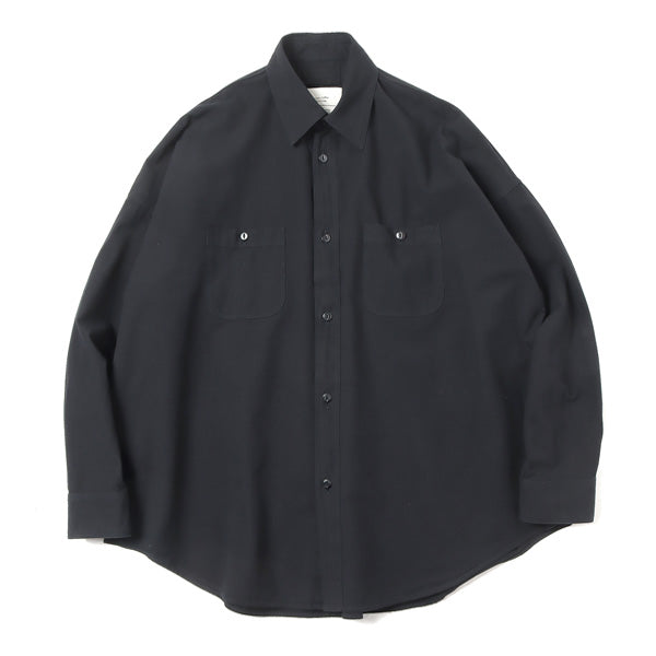 NAVAL TENT SHIRT ORGANIC COTTON CHAMBRAY