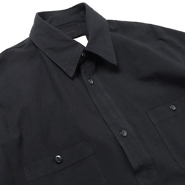 NAVAL TENT SHIRT ORGANIC COTTON CHAMBRAY