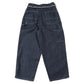 TUCK WIDE PAINTER PANTS 10oz ORGANIC COTTON DENIM