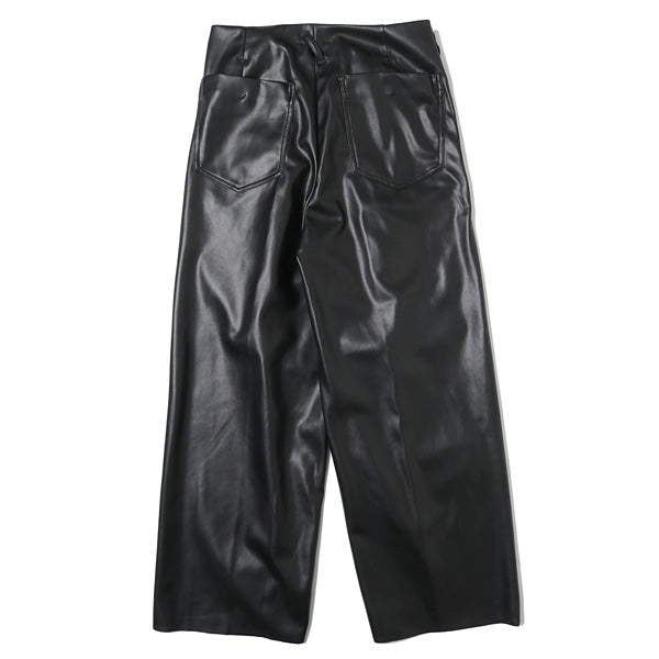 TUCK BAGGY - Washable Light Leather - (21S-031801) | saby / パンツ