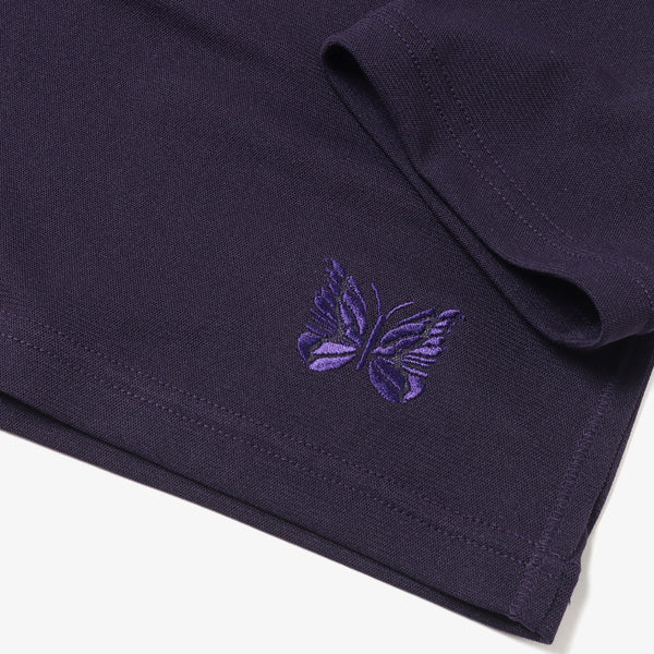 L/S U Neck Tee - Poly Mesh