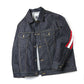 RIB DENIM JACKET