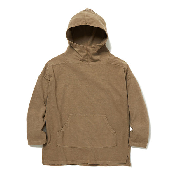 TROOPER HOODIE COTTON SLAB JERSEY OVERDYED