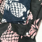 One-up Cowboy Shirt-Rayon Cloth Sateen/Pineapple