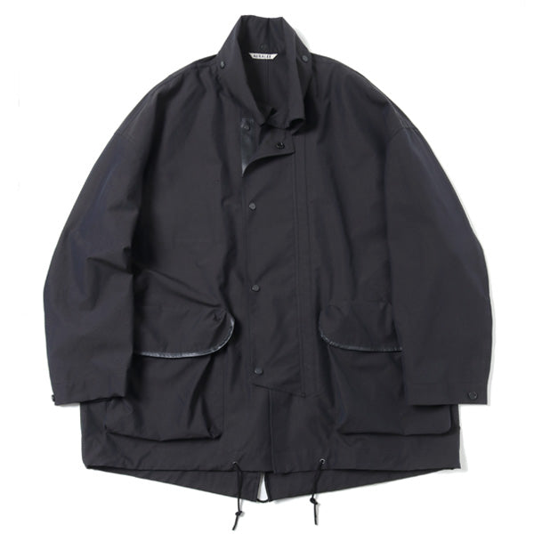 WASHED FINX RIPSTOP CHAMBRAY BIG FIELD BLOUSON