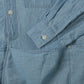 BAND COLLAR APRON SHIRTS VINTAGE WASH