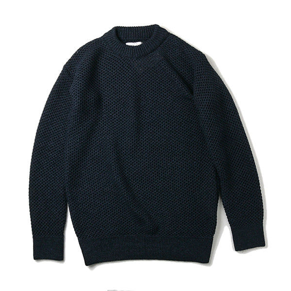 RIB CREW NECK KNIT