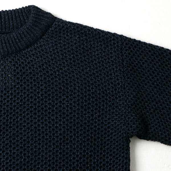 RIB CREW NECK KNIT