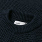 RIB CREW NECK KNIT