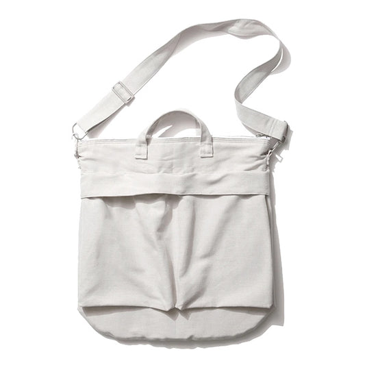 LINEN COTTON OXFORD | HELMET BAG