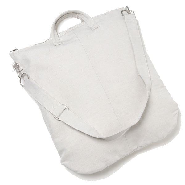 LINEN COTTON OXFORD | HELMET BAG