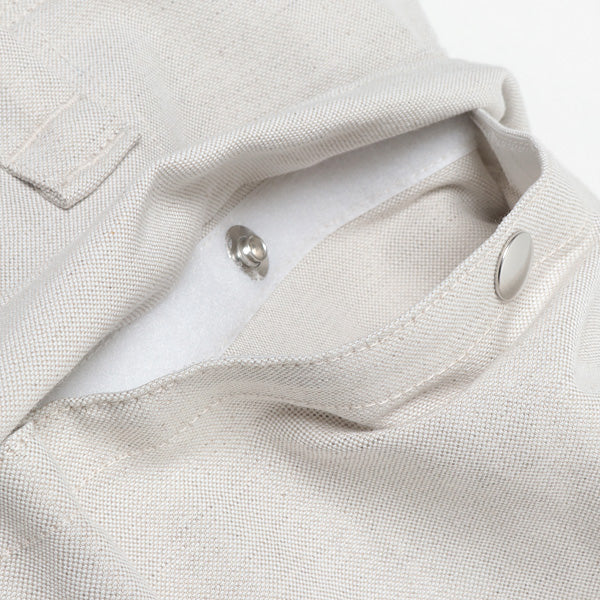 LINEN COTTON OXFORD | HELMET BAG