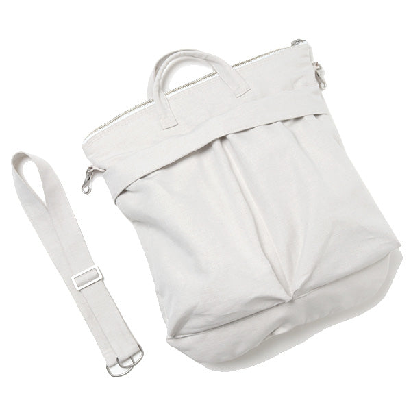 LINEN COTTON OXFORD | HELMET BAG