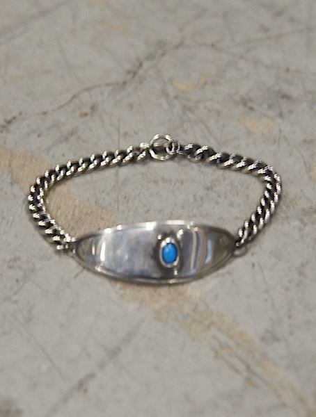 SILVER TURQUOISE BRACELET