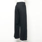 Silk Wool Fold Waisted Pants