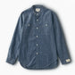 NAVAL BAND COLLAR SHIRT