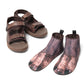 ANIMAL FOOT LAYERED SANDALS