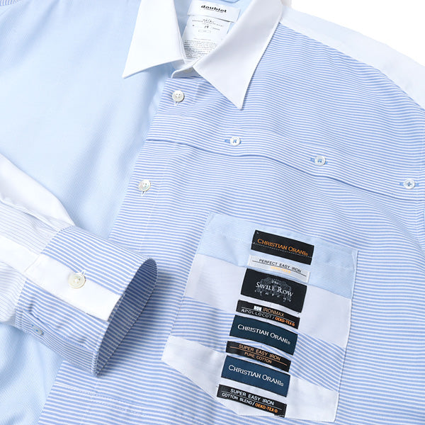 洋服の青山 UPCYCLE OVERSIZE SHIRT