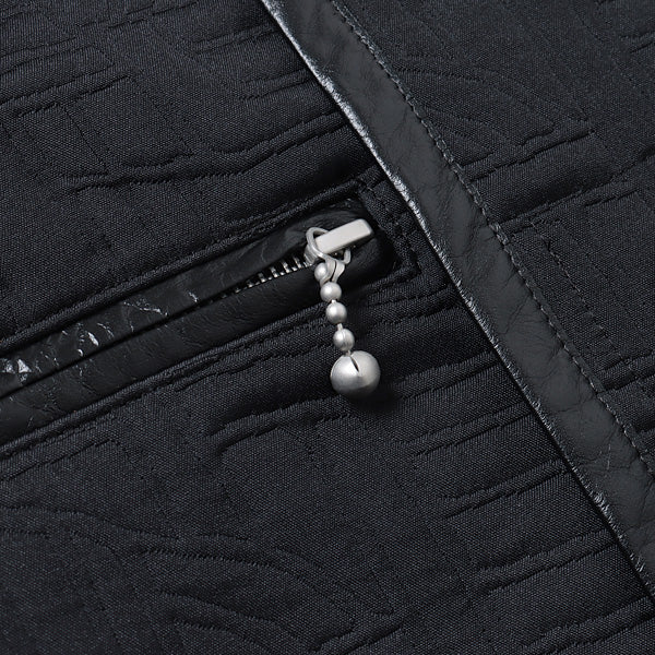 Quilted Jacquard Jacket