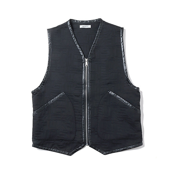 Quilted Jacquard Vest