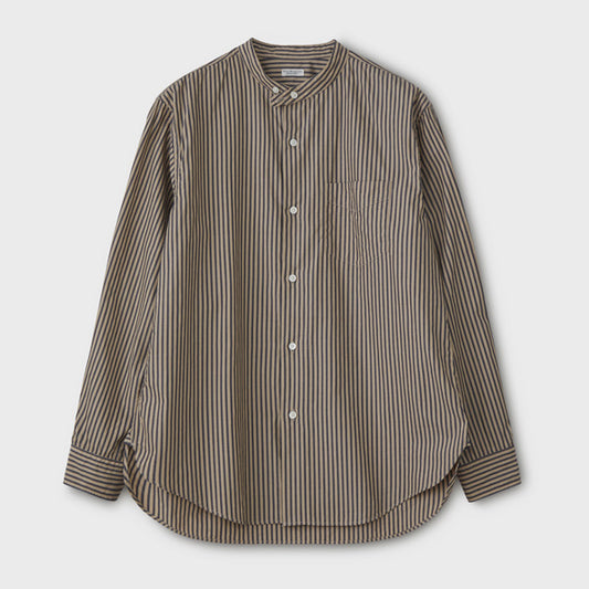 BAND COLLAR DRESS SHIRT