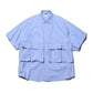 OXFORD FLAP POCKET S/S SHIRT