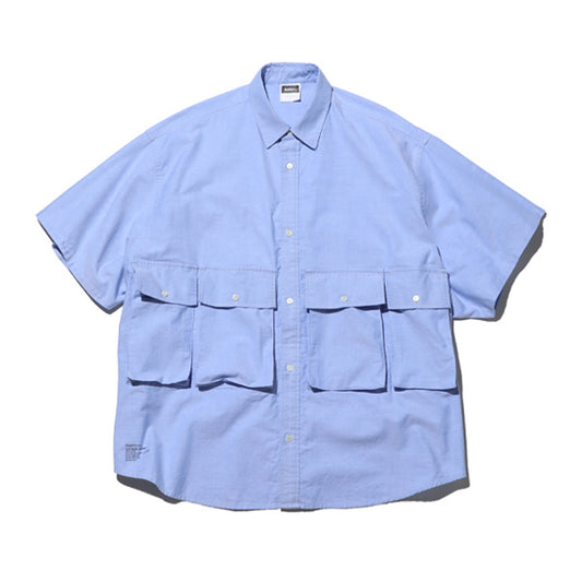 OXFORD FLAP POCKET S/S SHIRT