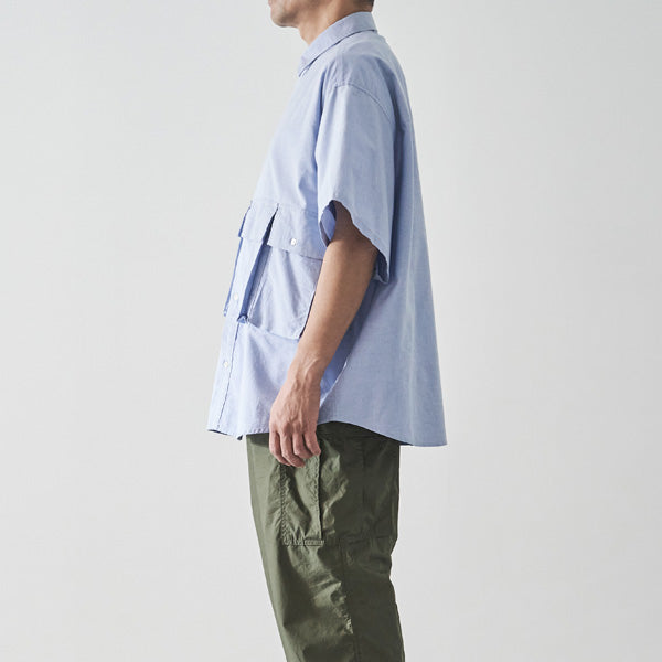 OXFORD FLAP POCKET S/S SHIRT