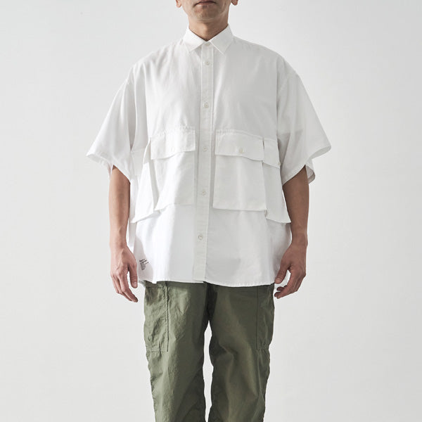 OXFORD FLAP POCKET S/S SHIRT