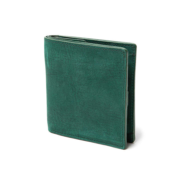 NUBUCK COW LEATHER BIFOLD WALLET