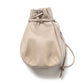 HORSE LEATHER DRAWSTRING BAG