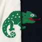 chameleon intersia pullover