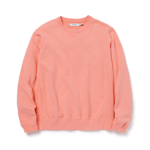 COACH CREW PULLOVER COTTON SWEAT OVERDYED