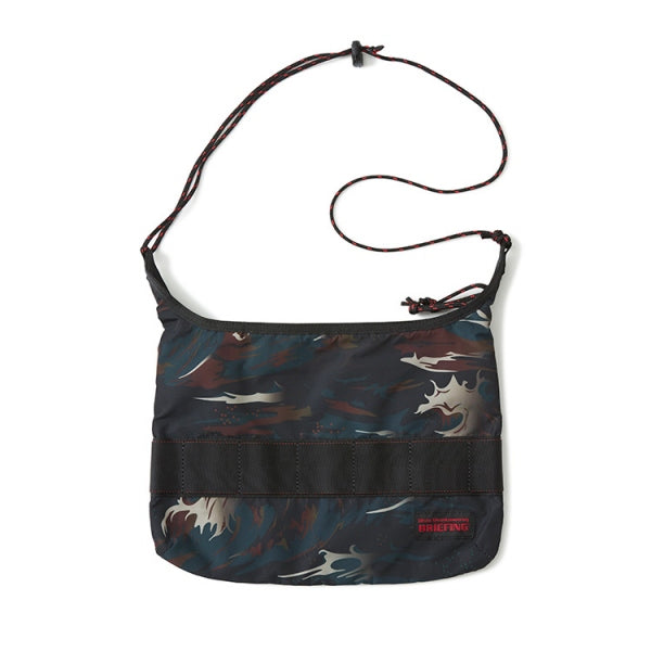 WM x BRIEFING WAVE CAMO MUSETTE BAG M