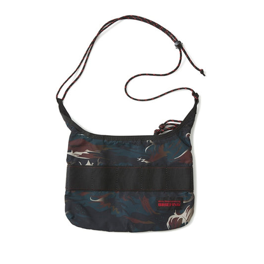 WM x BRIEFING WAVE CAMO MUSETTE BAG S