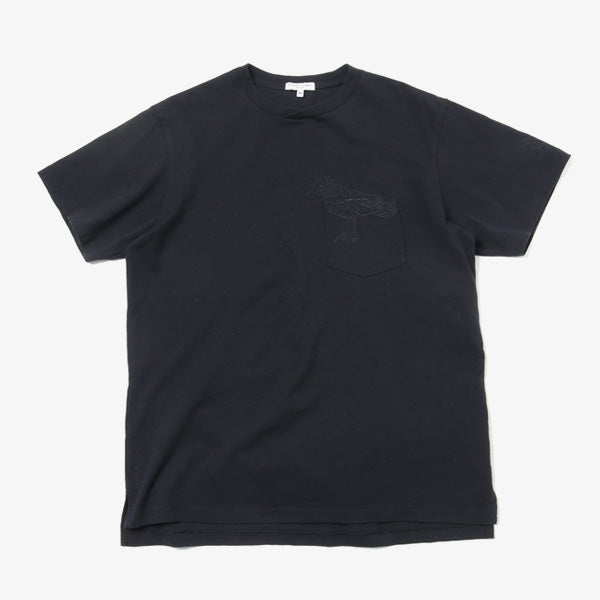 Printed Cross Crew Neck T-shirt - Phoenix