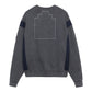 OVERDYE SIDE MESH CREW NECK