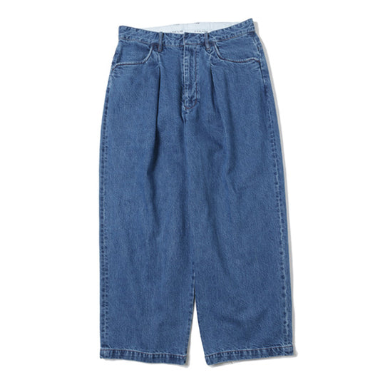 One-tuck Wide Tapered Pants(11ozデニム ムラ糸デニム)