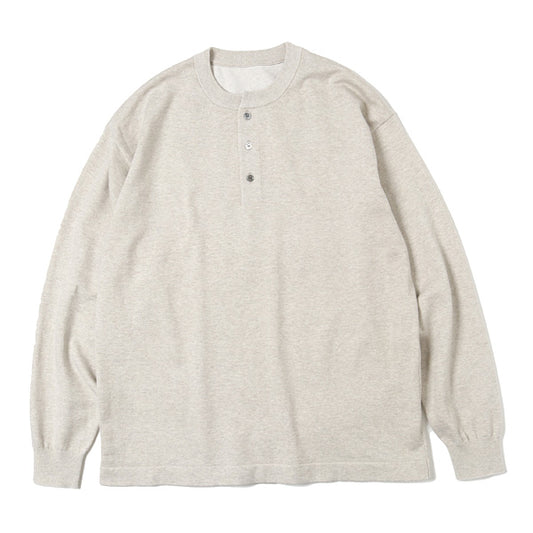 Henley neck L/S