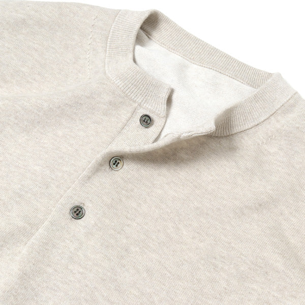 Henley neck L/S