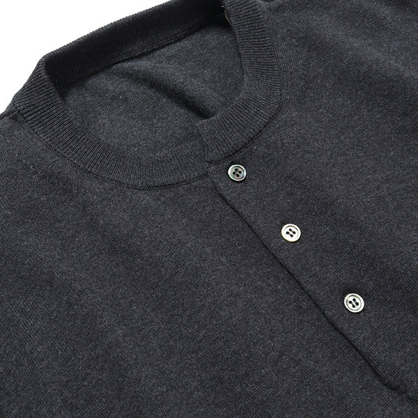 Henley neck L/S