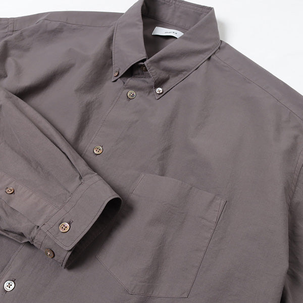 POLO COLLAR SHIRT ORGANIC COTTON BROAD