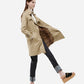 ultimate pima twill trench coat