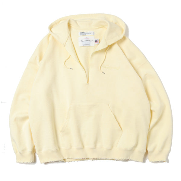 Water-Repellent Skipper Cut Off Hoodie